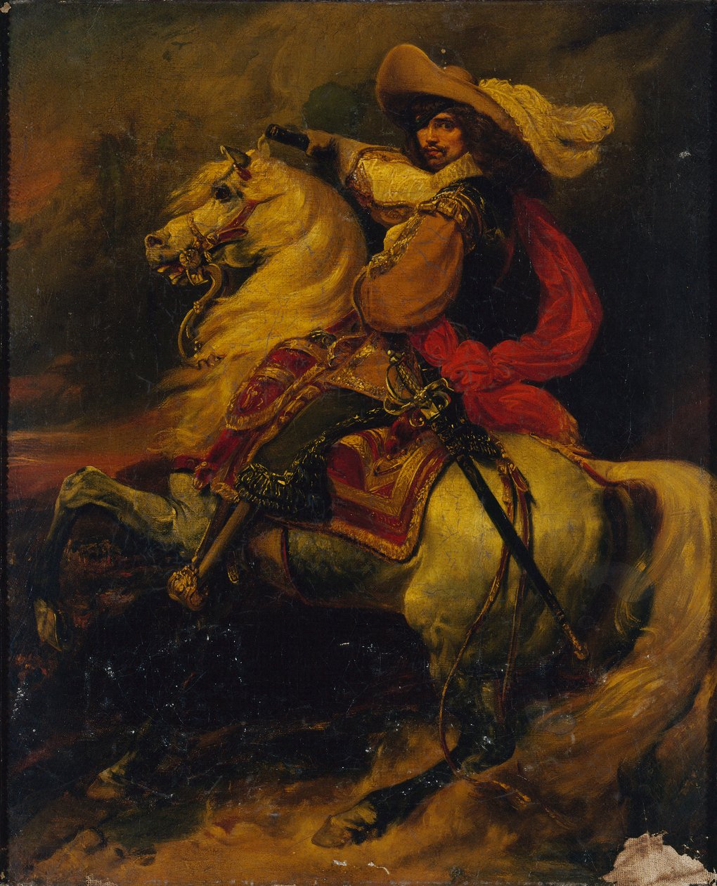 Retrato de Josias Rantzau 1609-1650, como Mariscal de Francia, ca. 1834 de Unbekannt