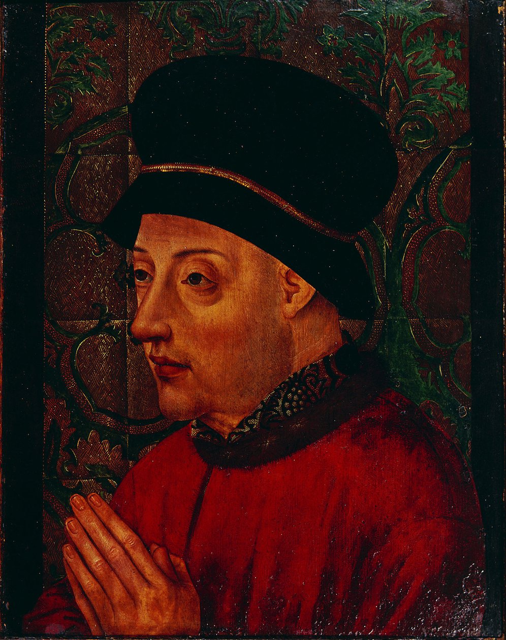 Retrato del Rey Juan I de Portugal 1357-1433, principios del siglo XV de Unbekannt