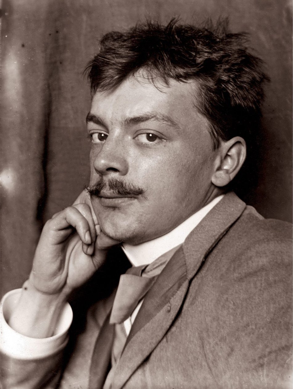 Retrato de Koloman Moser, 1890 de Unbekannt