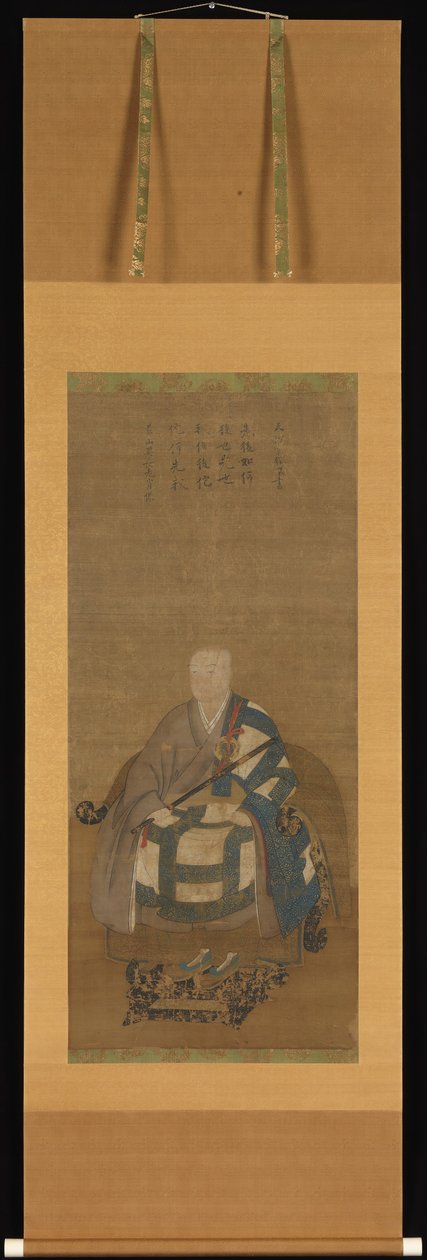 Retrato de Kyuzan Soei, siglo XVII de Unbekannt