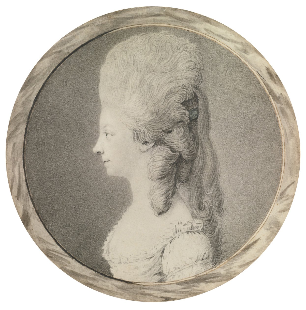 Retrato de María Luisa de Saboya 1749-1792, Princesa de Lamballe, segunda mitad del siglo XVIII de Unbekannt