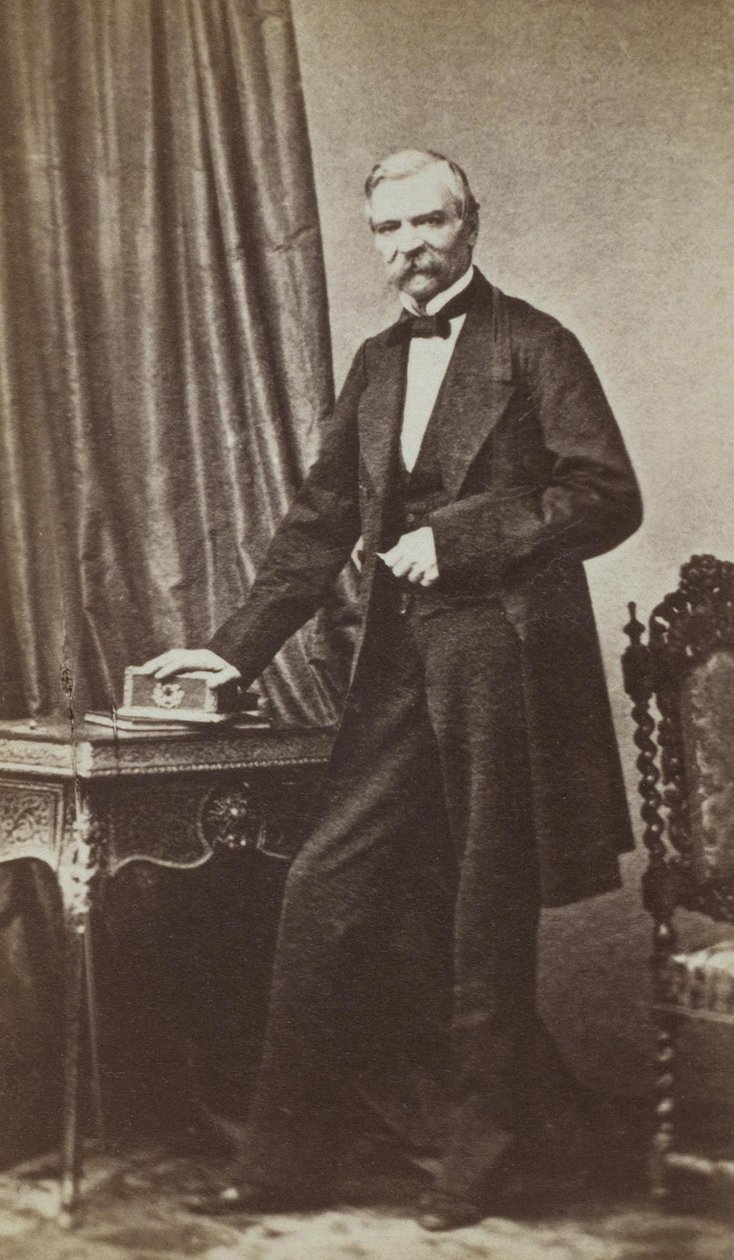 Retrato de Mikhail Naryshkin 1798-1863, 1860s de Unbekannt