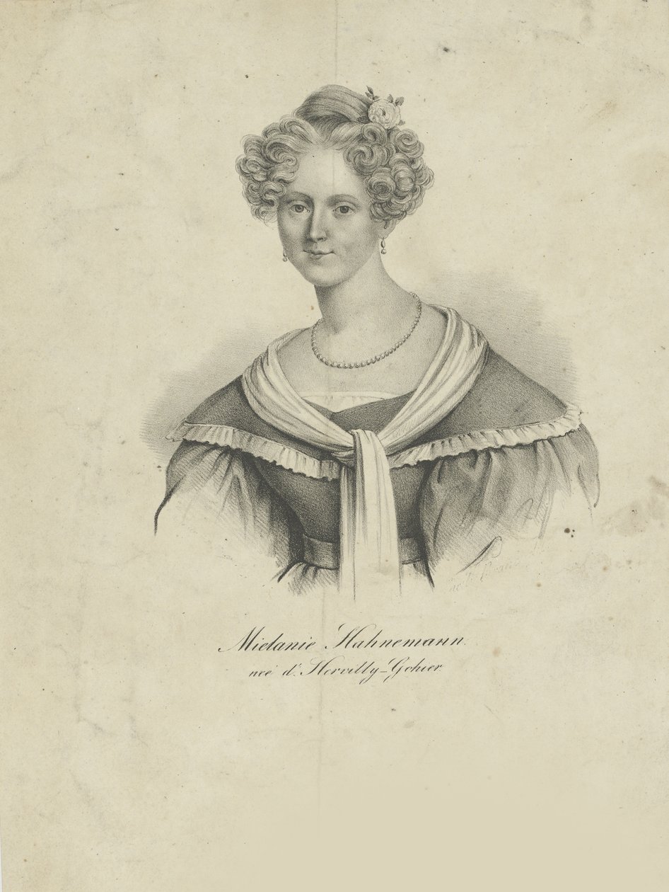 Retrato de Mélanie d