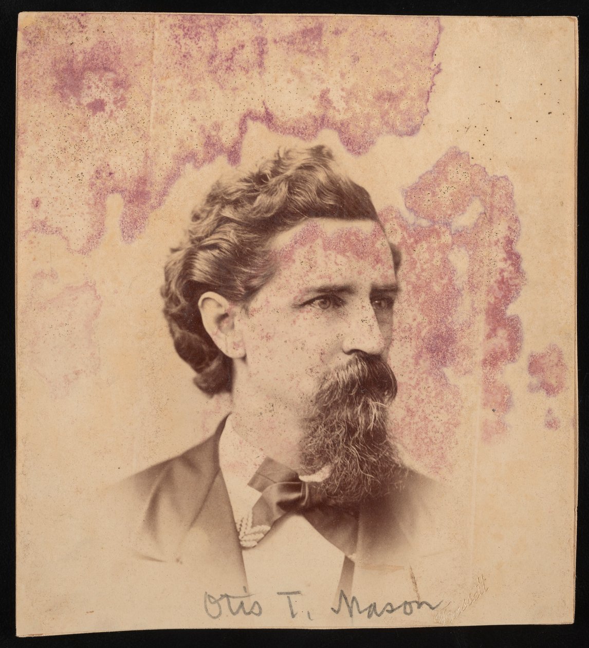 Retrato de Otis Tufton Mason 1838-1908, antes de 1900 de Unbekannt