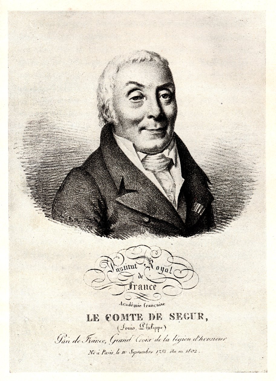 Retrato de Philippe Henri, marqués de Ségur de Unbekannt