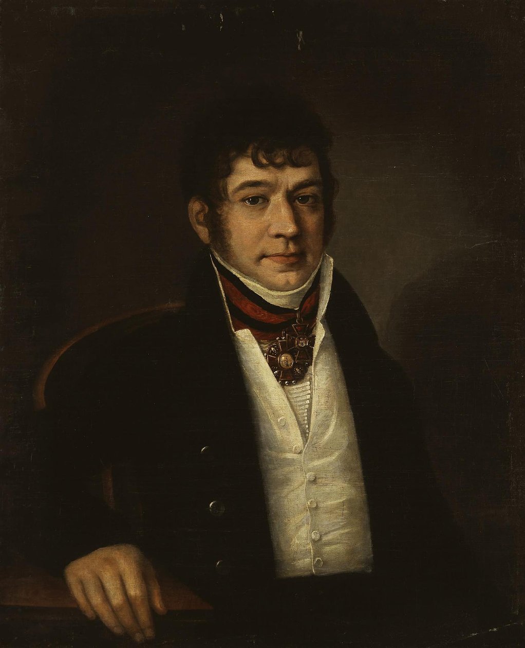 Retrato de Platon Bogdanovich Ogarev 1777-1838 de Unbekannt