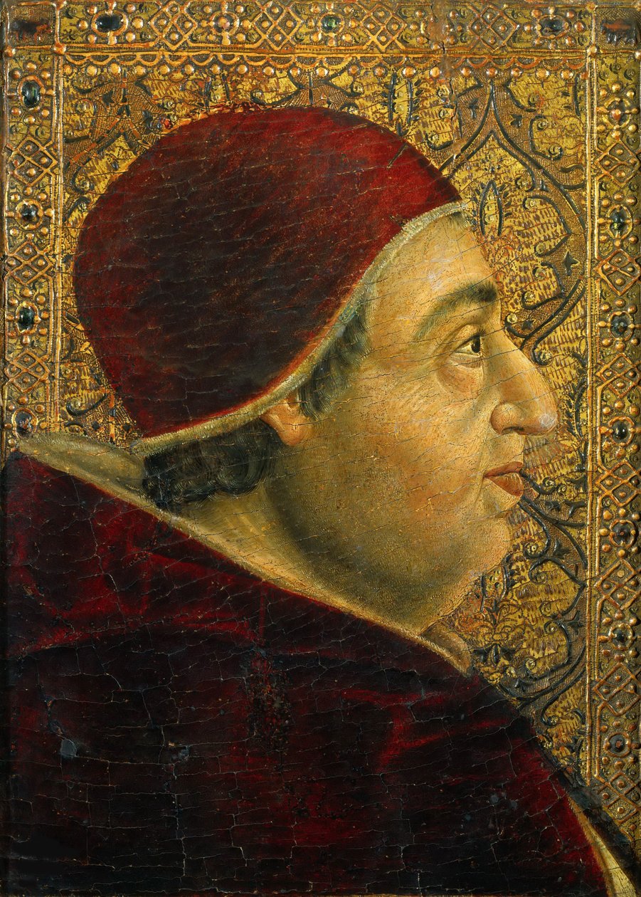 Retrato del Papa Alejandro VI 1431-1503, 1490s de Unbekannt