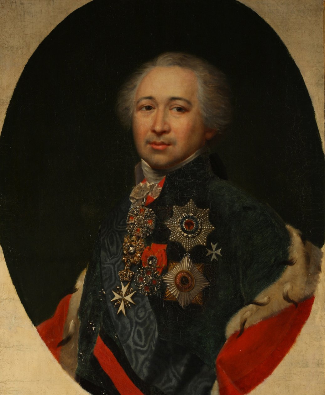 Retrato del príncipe Alexander Kurakin 1752-1818, 1810s de Unbekannt
