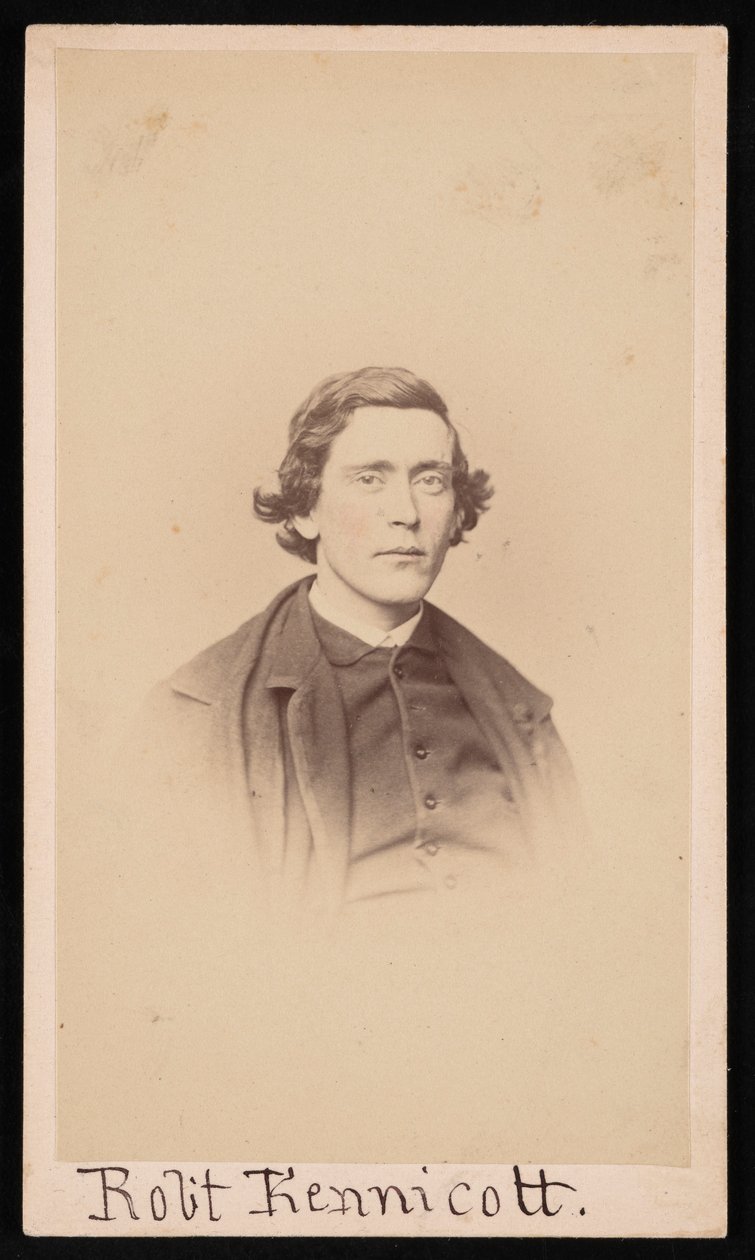 Retrato de Robert Kennicott 1835-1866, antes de 1866 de Unbekannt