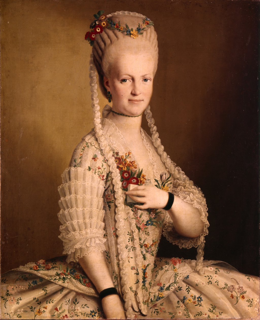 Retrato de Sarah Greigh 1752-1793, esposa del almirante Samuel Greigh, 1775 de Unbekannt