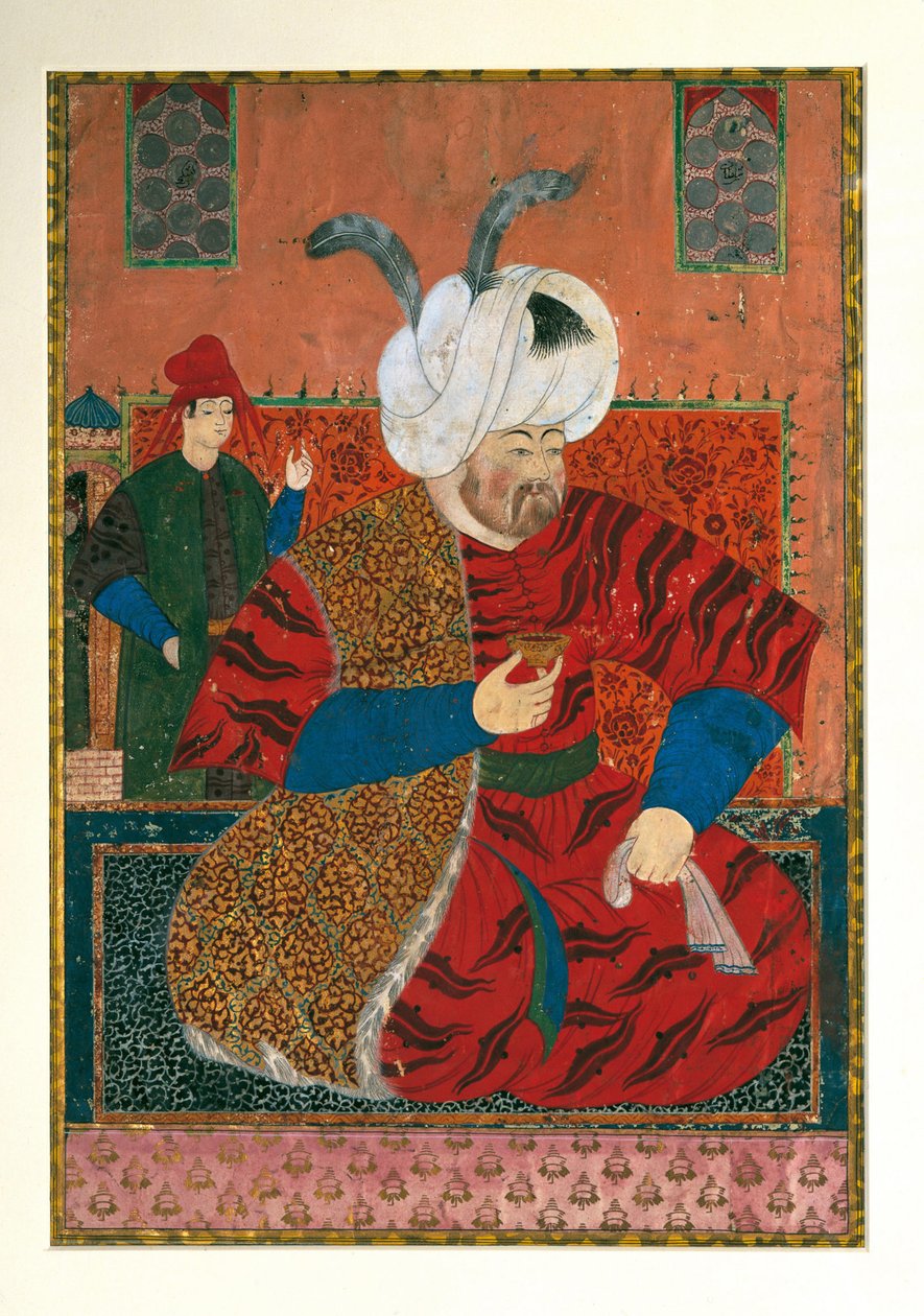 Retrato de Selim II 1524-1574, Sultán del Imperio Otomano, entre 1570 y 1590 de Unbekannt
