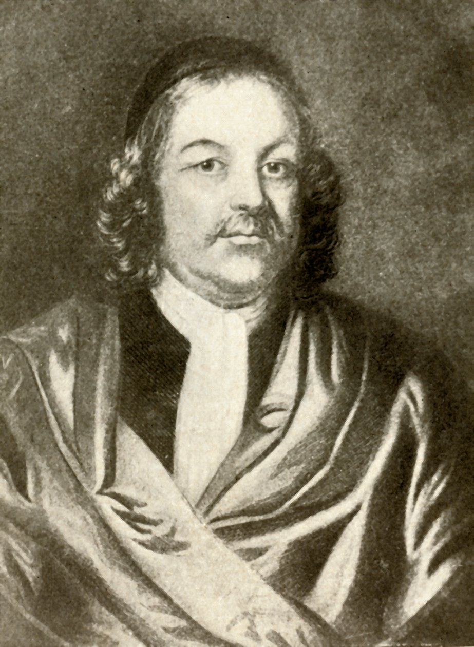 Retrato de Simon Bradstreet, con toga y gorra, c1640, 1937 de Unbekannt