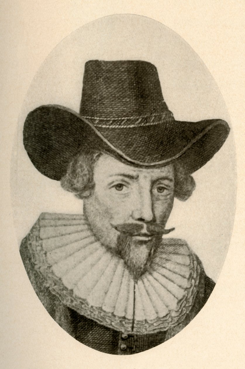 Retrato de Sir Isaac Pennington, con sombrero usado en la Casa de los Burgueses, c1650-1660, 1937 de Unbekannt