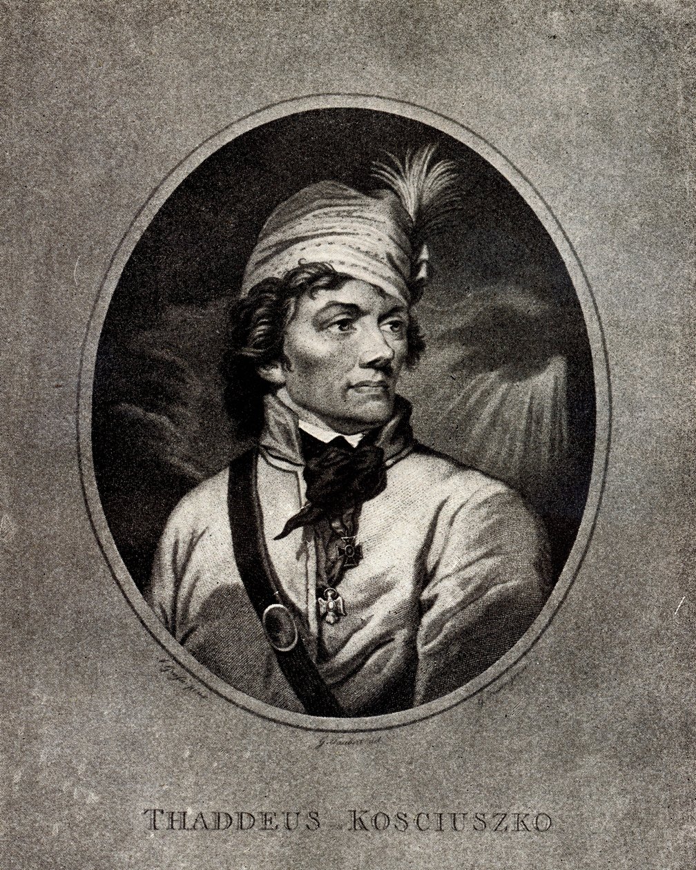 Retrato de Tadeusz Kosciuszko 1746-1817, principios del siglo XIX de Unbekannt