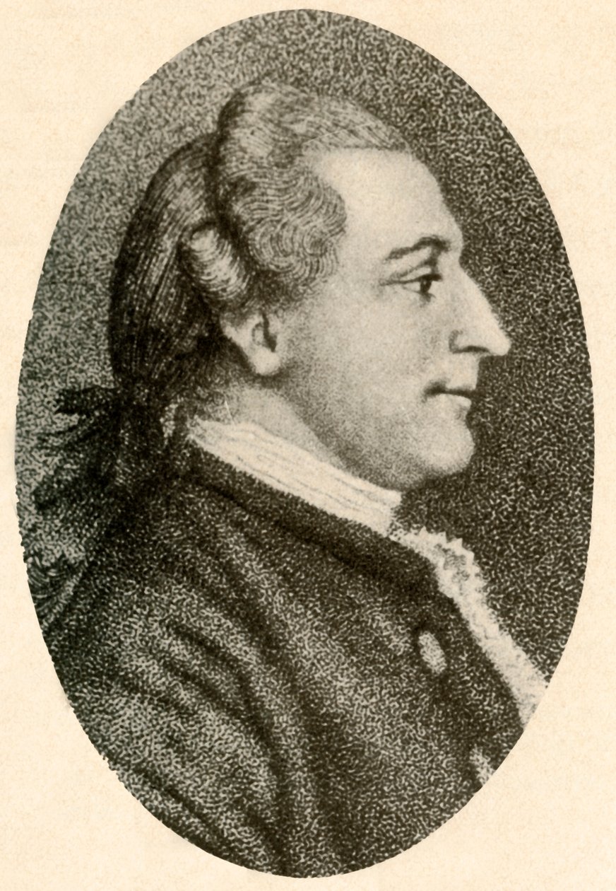 Retrato de W. H. Drayton, Esq., con el cabello arreglado en puff y coleta, c1770 de Unbekannt
