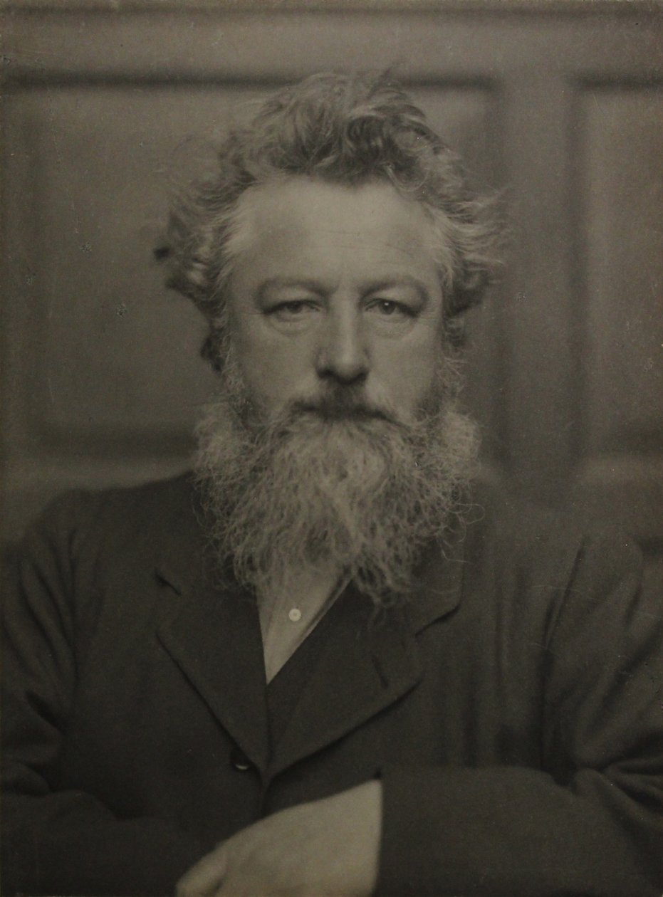 Retrato de William Morris de Unbekannt