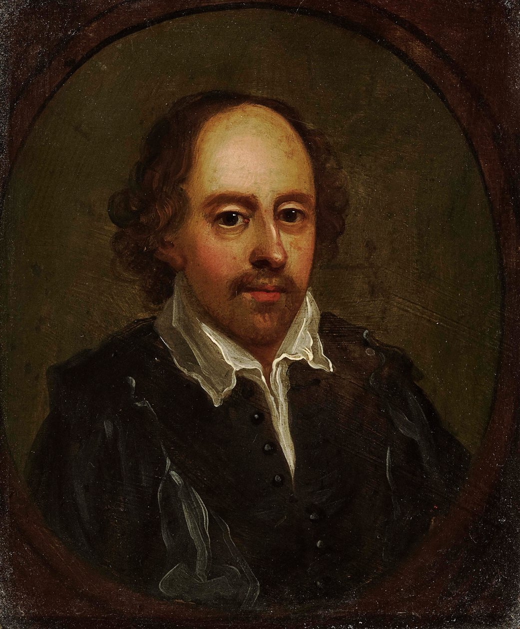 Retrato de William Shakespeare 1564-1616, primera mitad del siglo XVII de Unbekannt
