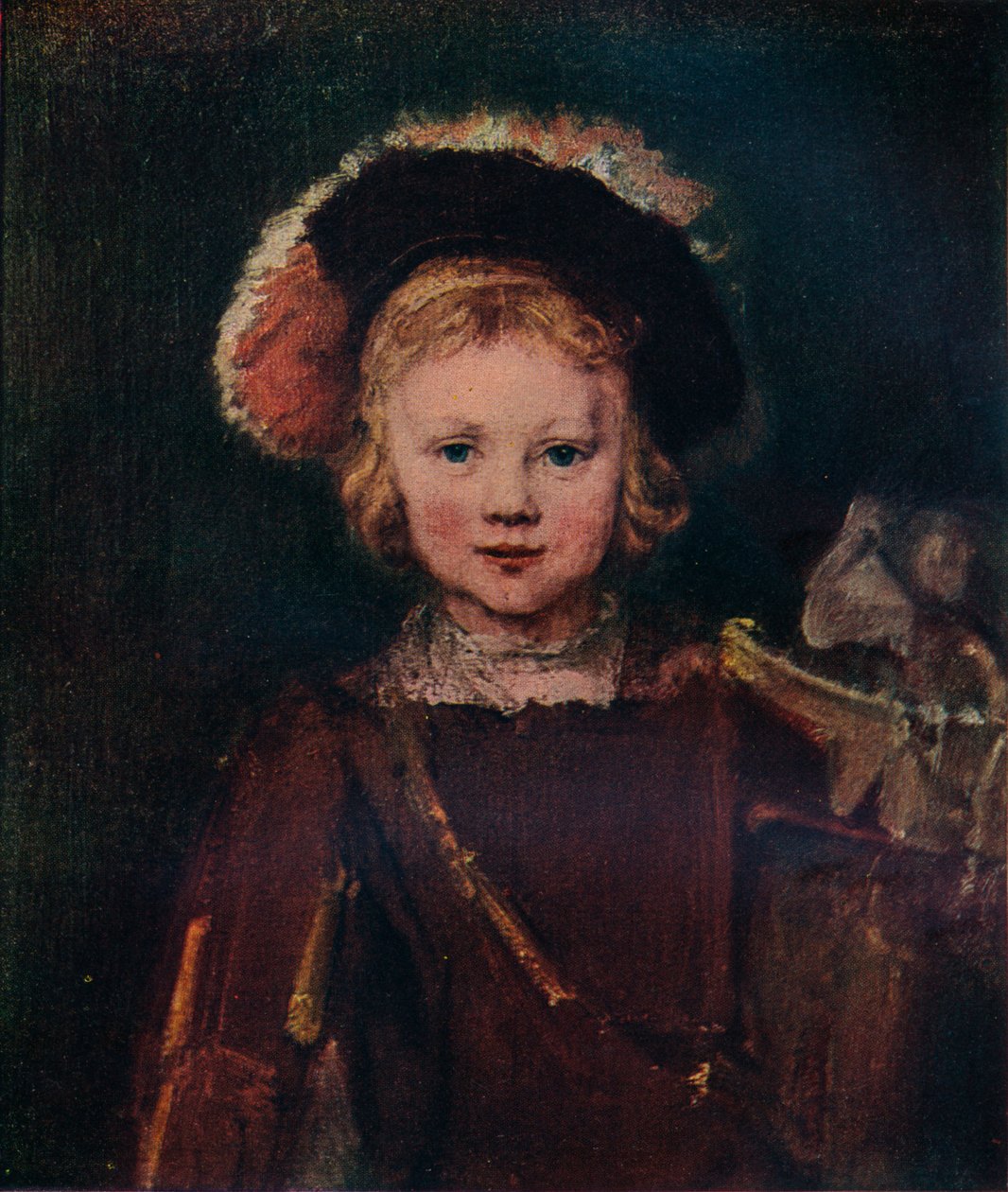 Retrato de un niño, c. 1655, 1911 de Unbekannt