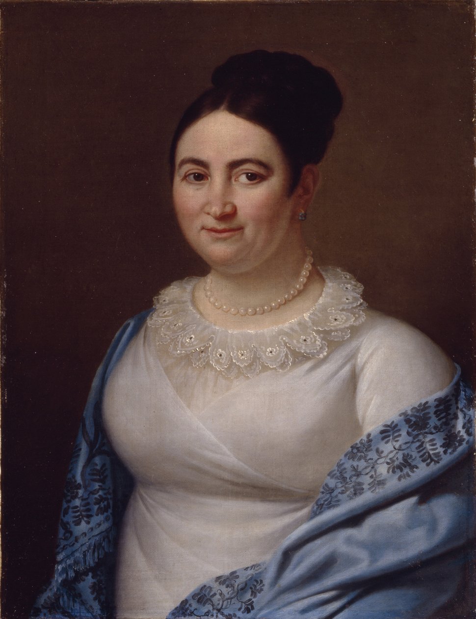 Retrato de una Dama, 1855 de Unbekannt