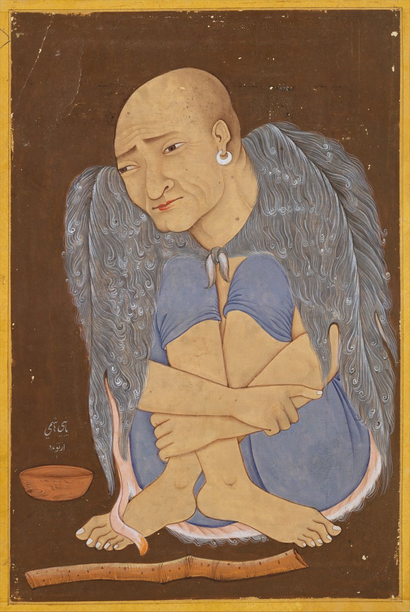 Retrato de un sufí, primer cuarto del siglo XVII de Unbekannt