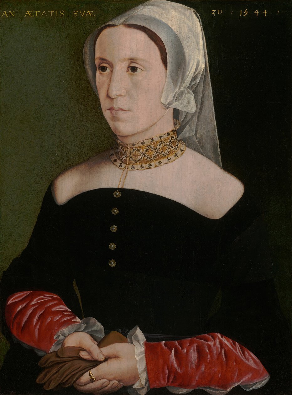 Retrato de una Mujer, 1544 de Unbekannt