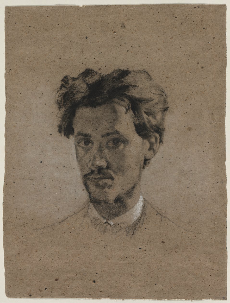 Retrato de un Joven, c. 1865-1875 de Unbekannt