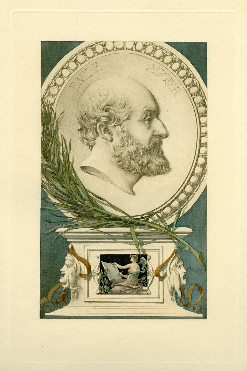 Retrato de Émile Augier de Unbekannt