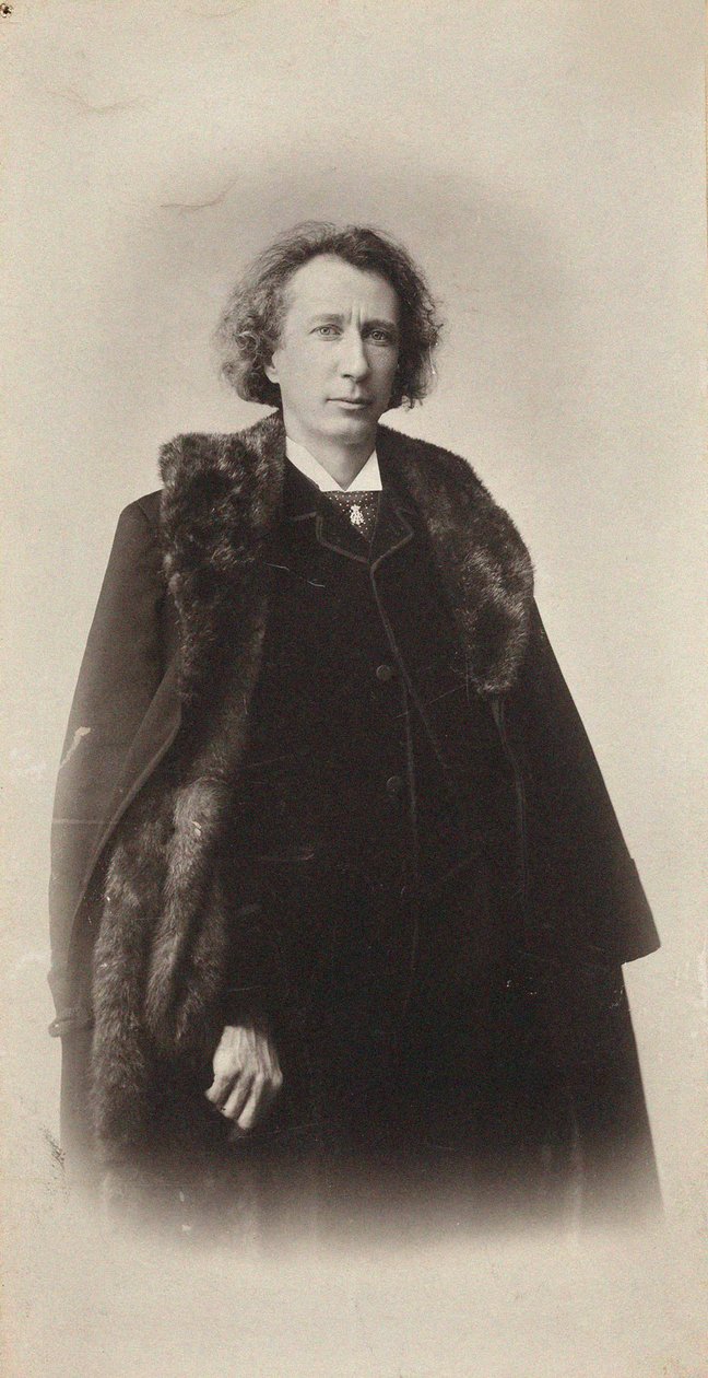 Retrato del pianista y compositor Emil von Sauer de Unbekannt