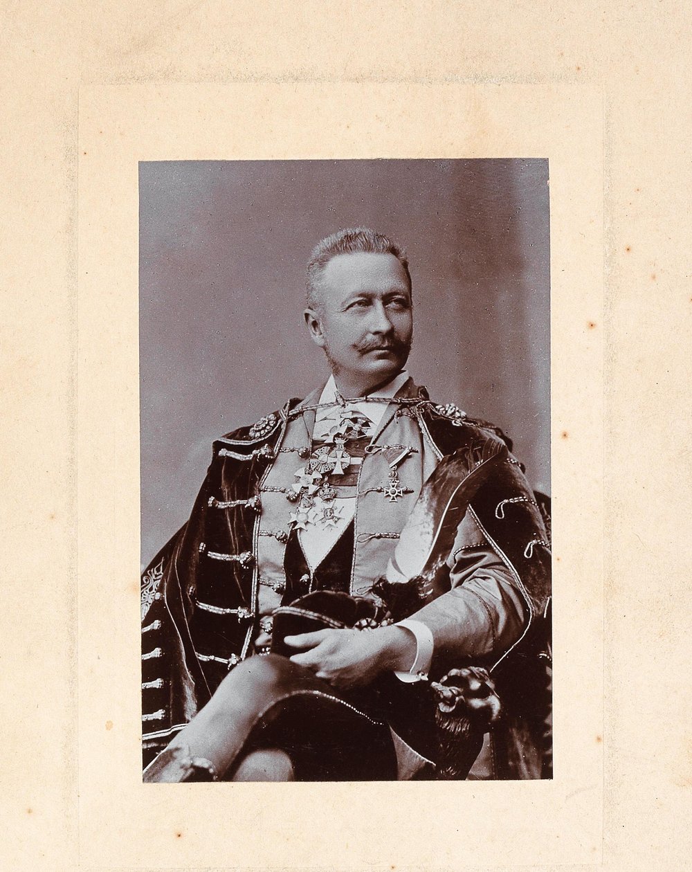 Retrato del pianista y compositor Géza Zichy 1849-1924 de Unbekannt