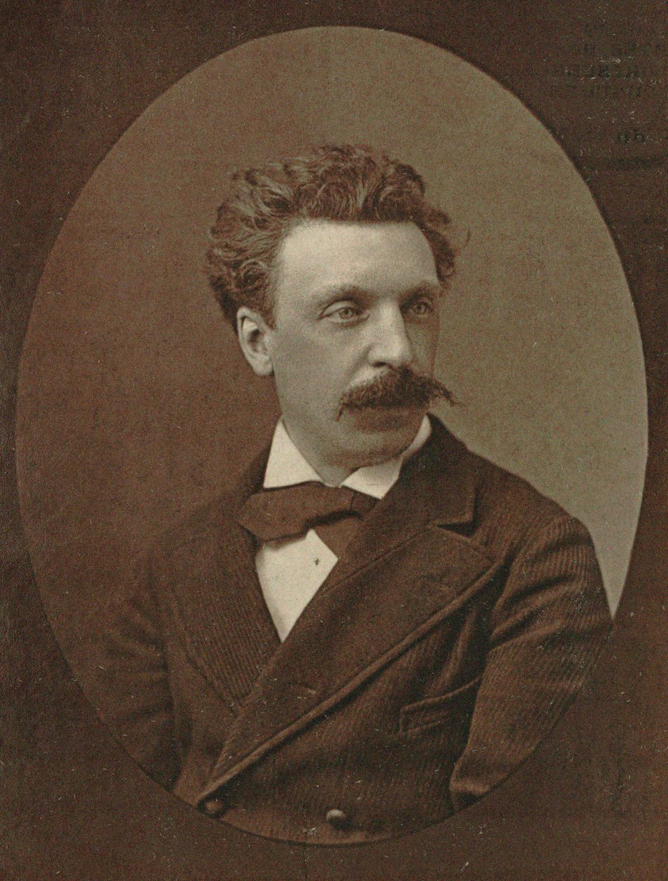 Retrato del compositor Victorin de Joncières, 1839-1903 de Unbekannt