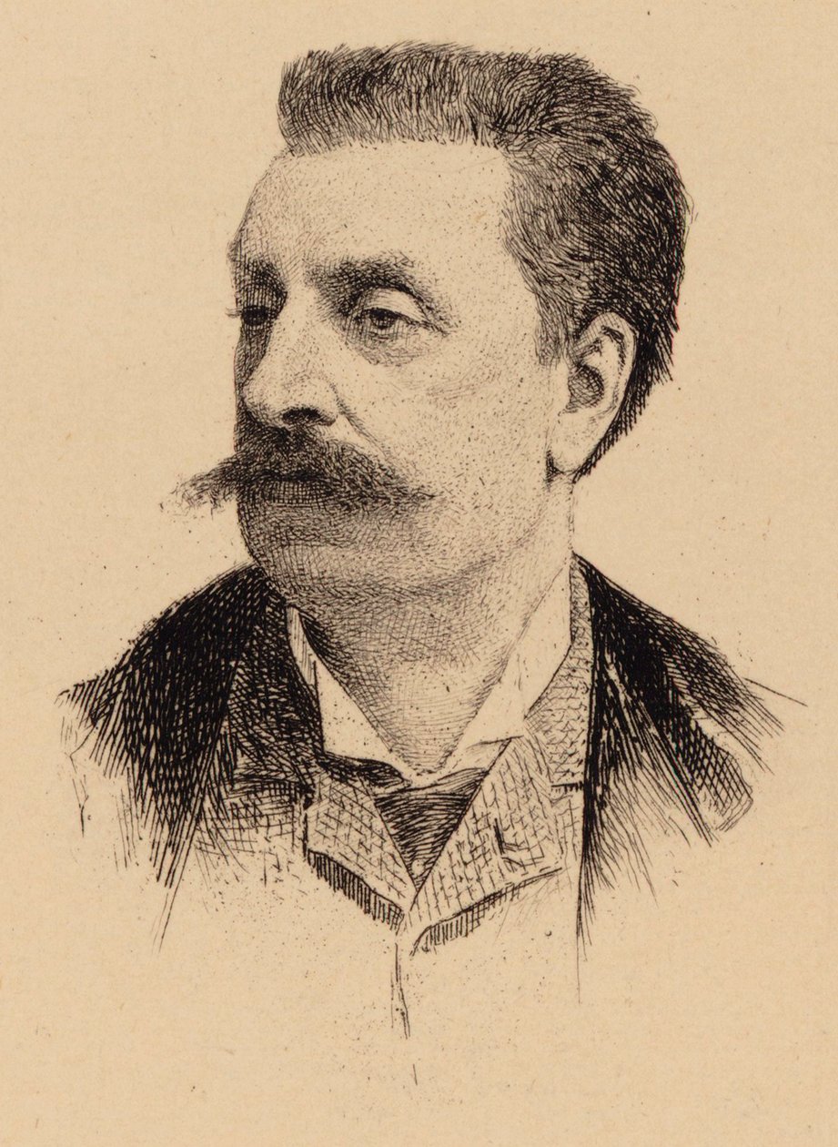 Retrato del Compositor Victorin de Joncières 1839-1903 de Unbekannt