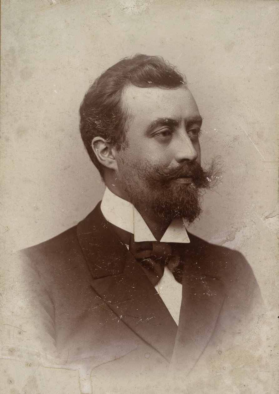 Retrato del Compositor y Organista Alfred Tofft 1865-1931, 1898 de Unbekannt