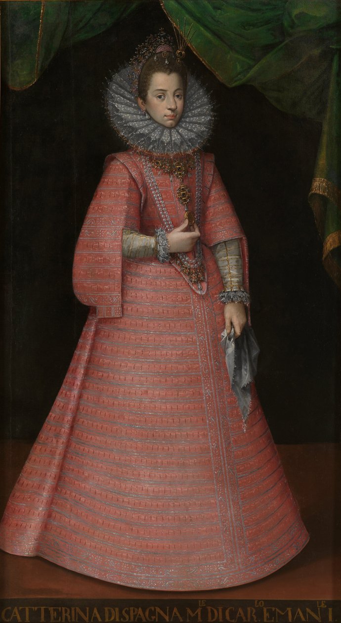 Retrato de la Infanta Catalina Micaela de España 1567-1597 de Unbekannt