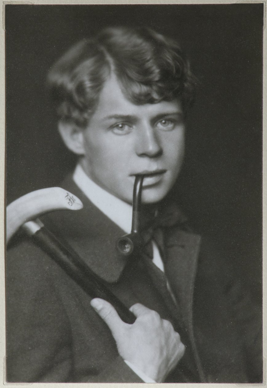 Retrato del poeta Sergei Yesenin 1895-1925, 1919 de Unbekannt