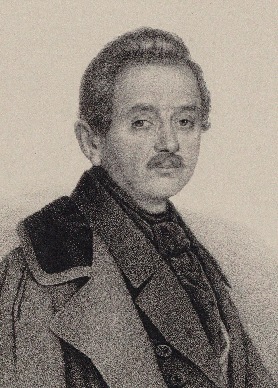 Retrato del compositor Alexei Fyodorovich Lvov 1798-1870 de Unbekannt