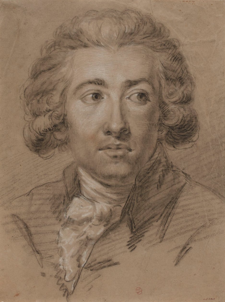 Retrato del compositor André Ernest Modeste Grétry 1741-1813, 2ª mitad del siglo XVIII de Unbekannt