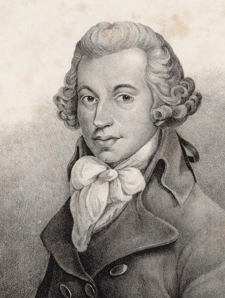 Retrato del compositor Ignace Pleyel de Unbekannt