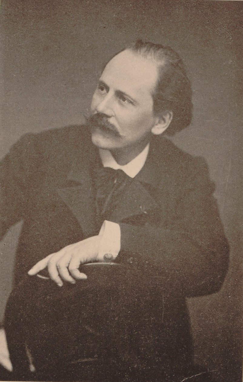 Retrato del compositor Jules Massenet 1842-1912 de Unbekannt