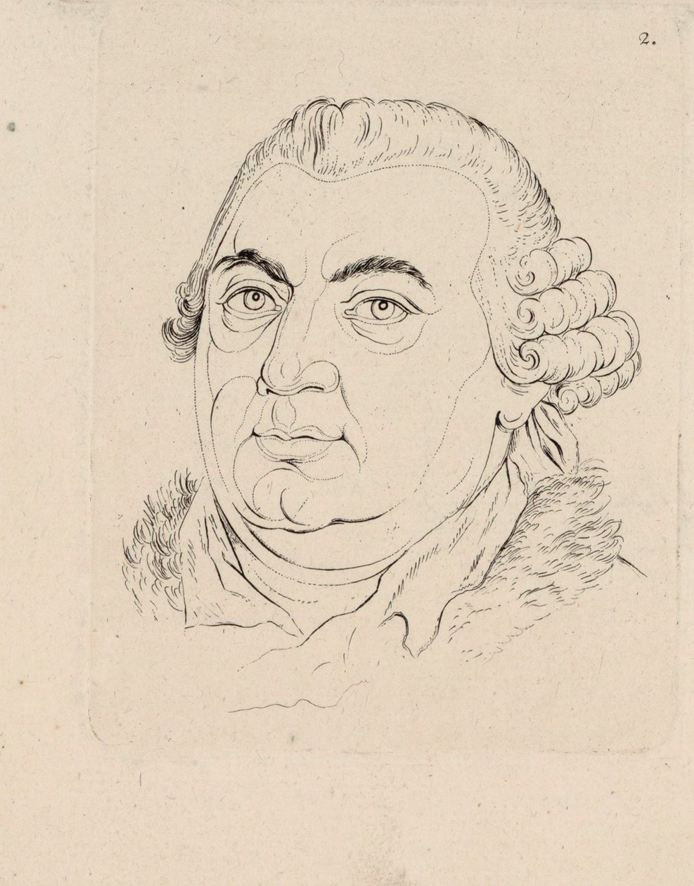 Retrato del compositor Niccolò Jommelli 1714-1774 de Unbekannt