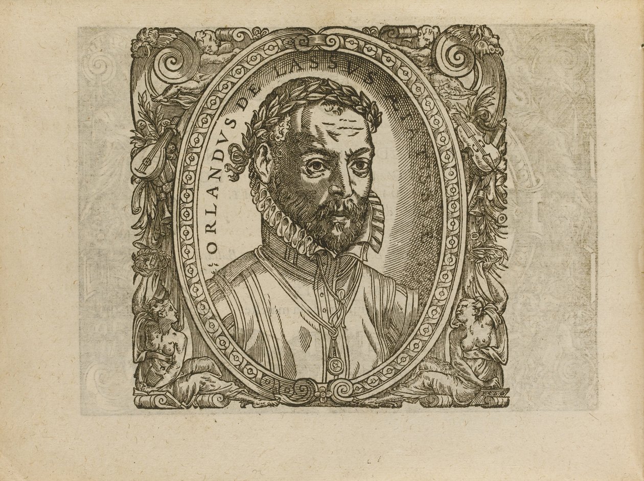 Retrato del compositor Roland de Lassus de Unbekannt