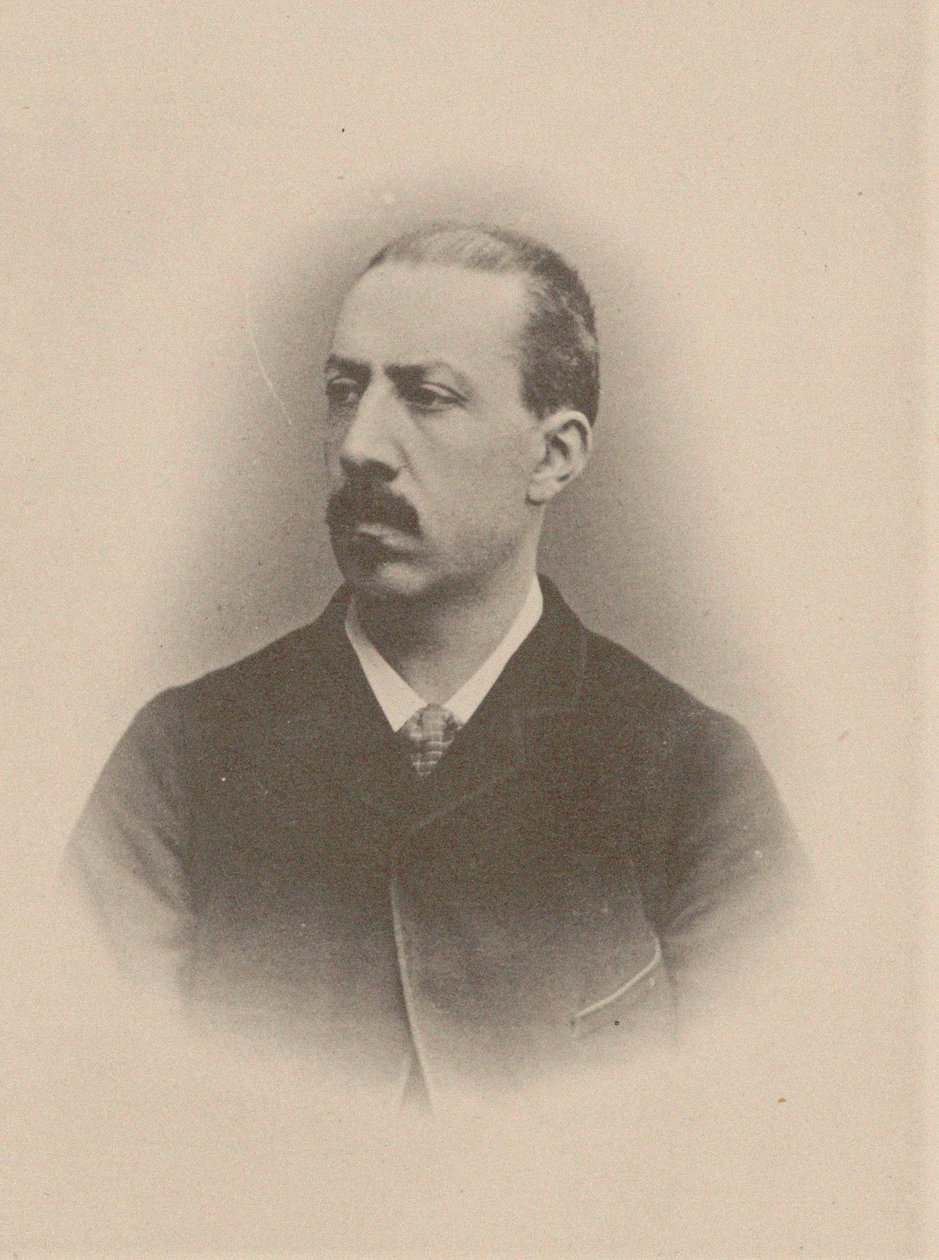 Retrato del organista y compositor Charles-Marie Widor de Unbekannt