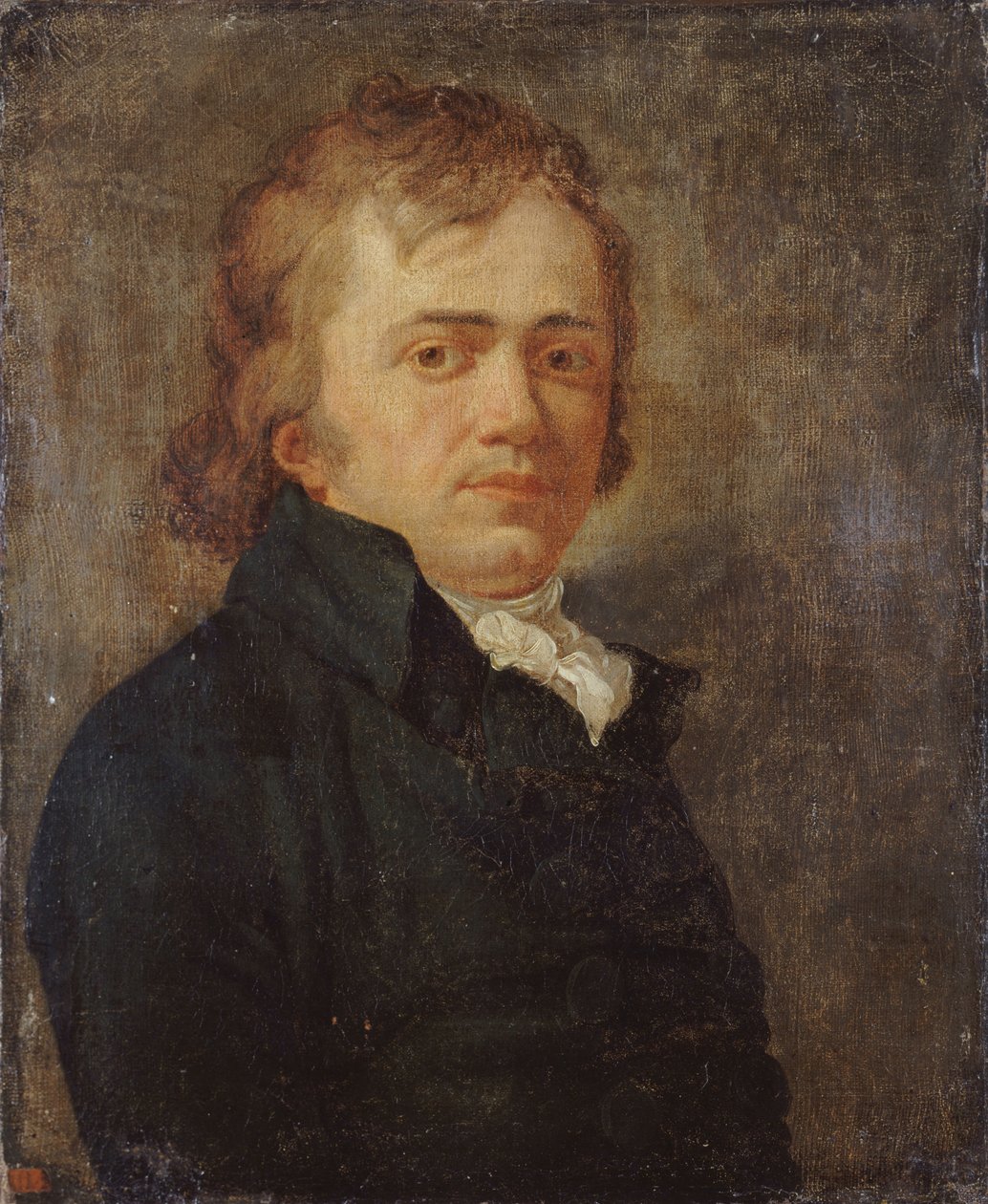 Retrato del poeta y dramaturgo Marie-Joseph Chénier 1764-1811, 1795 de Unbekannt