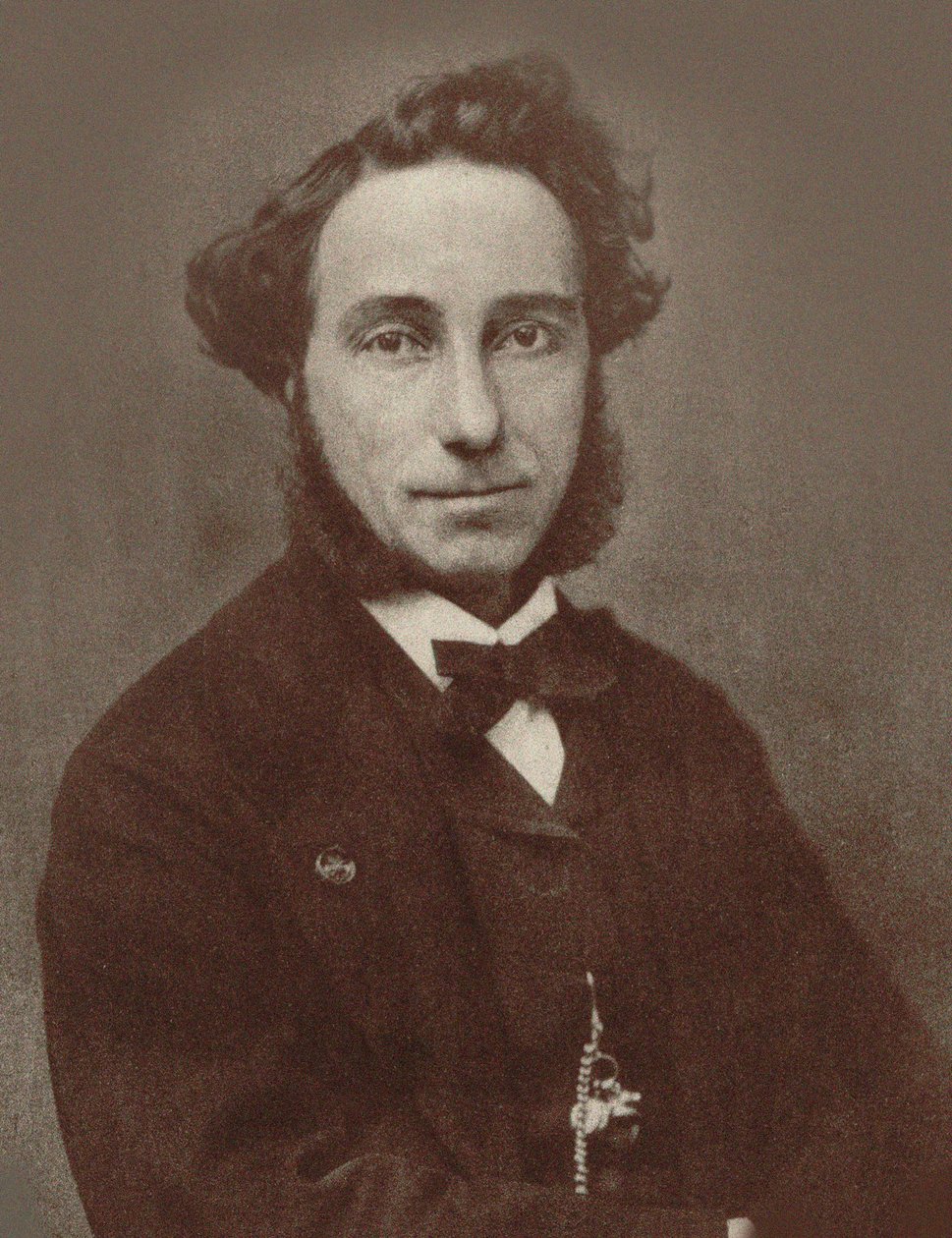 Retrato del violinista y compositor Camillo Sivori 1815-1894, ca 1865 de Unbekannt