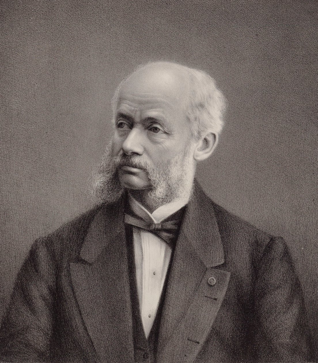Retrato del violinista y compositor Henri Vieuxtemps 1820-1881, 1895 de Unbekannt