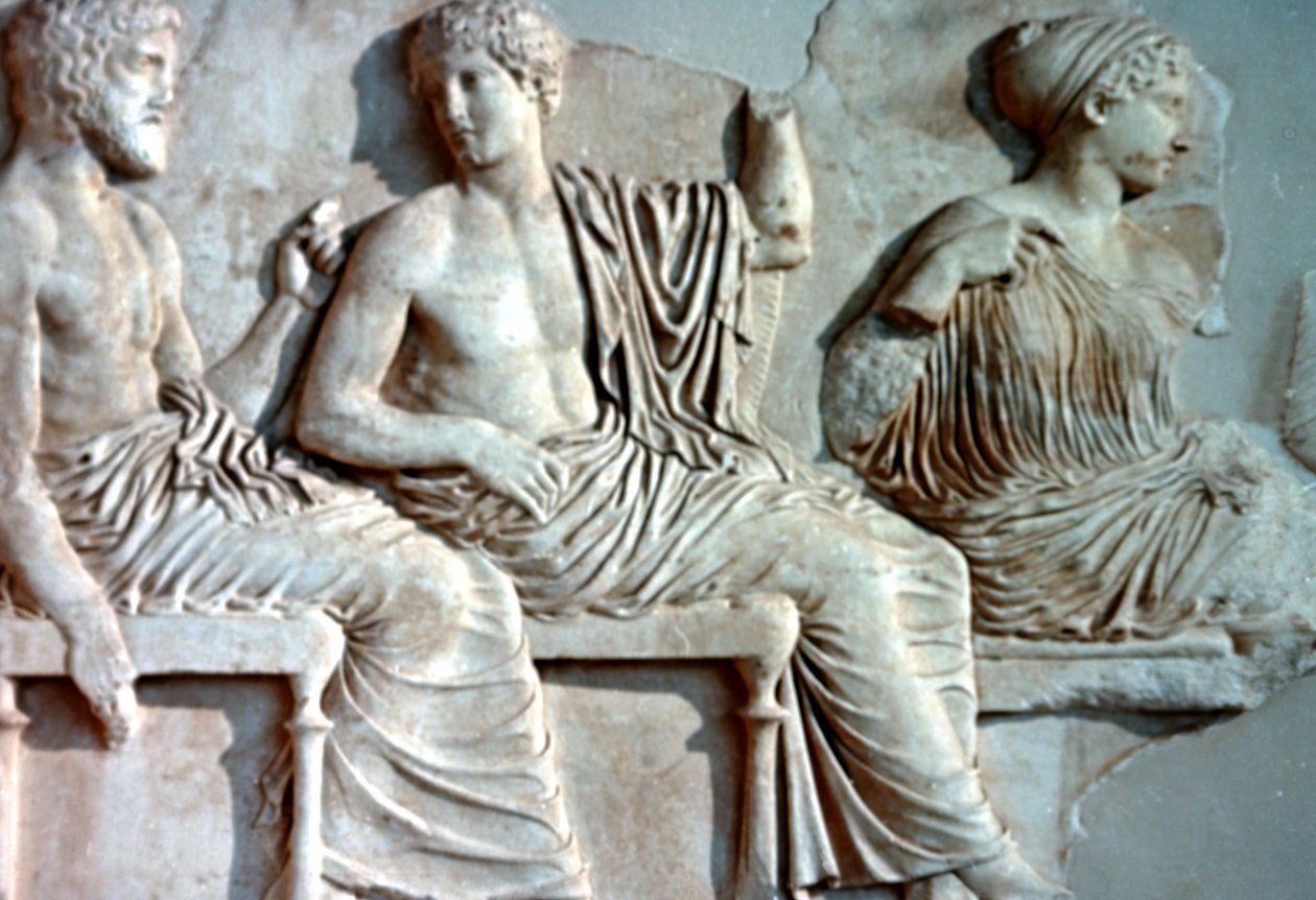 Poseidón, Apolo y Artemisa, 447-432 a.C. de Unbekannt
