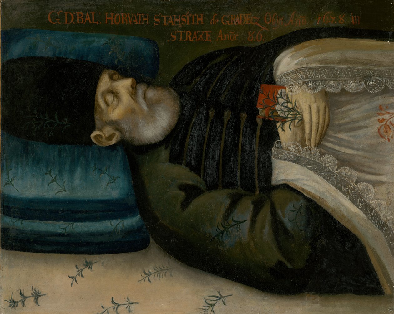 Retrato póstumo de B. Horvath-Stansitha de Unbekannt