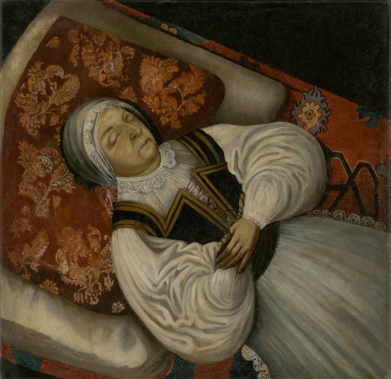 Retrato póstumo de K. Horvath-Stansithovej, nacida Kissovej de Unbekannt