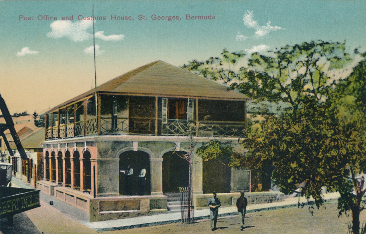 Oficina de Correos y Aduanas, St. Georges, Bermudas de Unbekannt