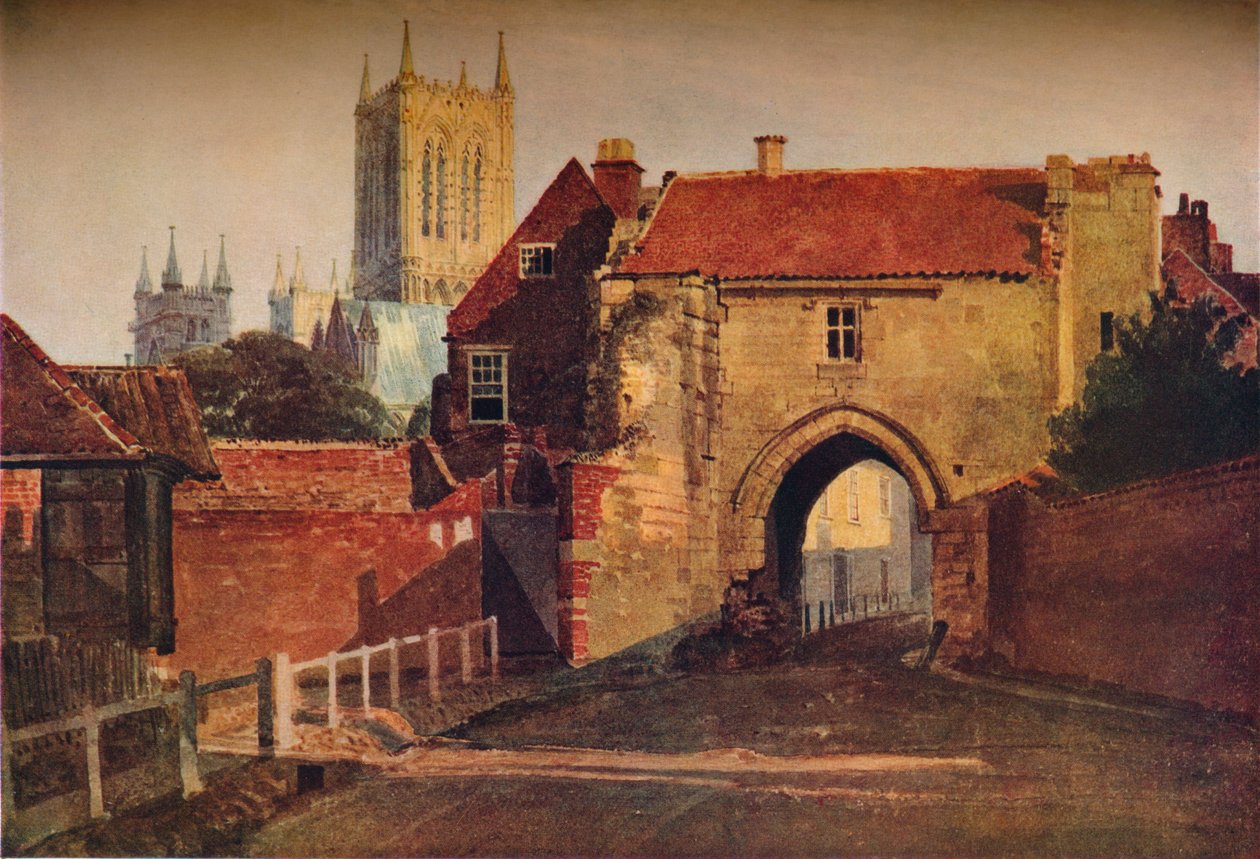 Puerta de Potter, Lincoln, 1800-1849, 1937 de Unbekannt