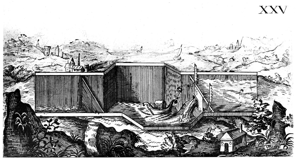 Esclusa, 1664 de Unbekannt